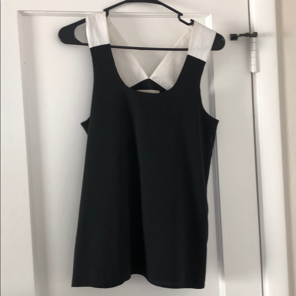 Banana Republic Black and White Tank Top